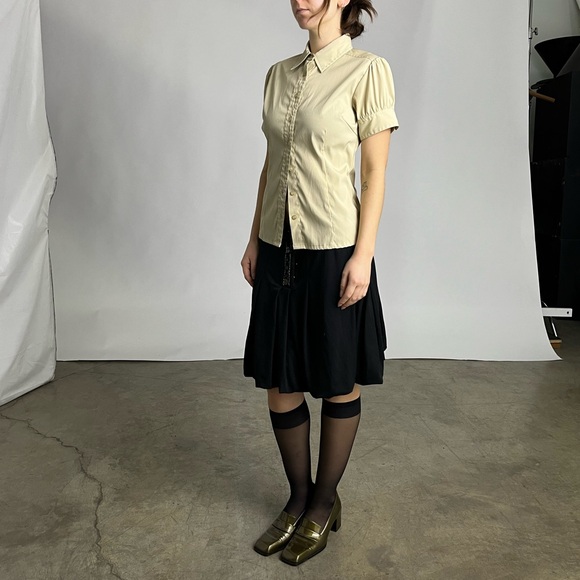 Jessica beige blouse - Picture 2 of 6